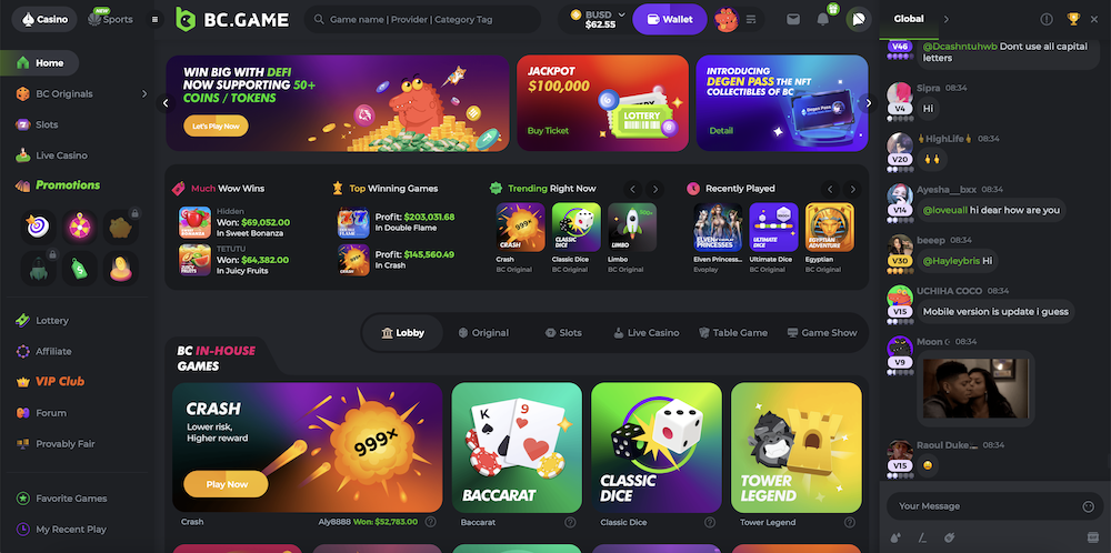 Exploring the Thrills of the BC.Game Betting World